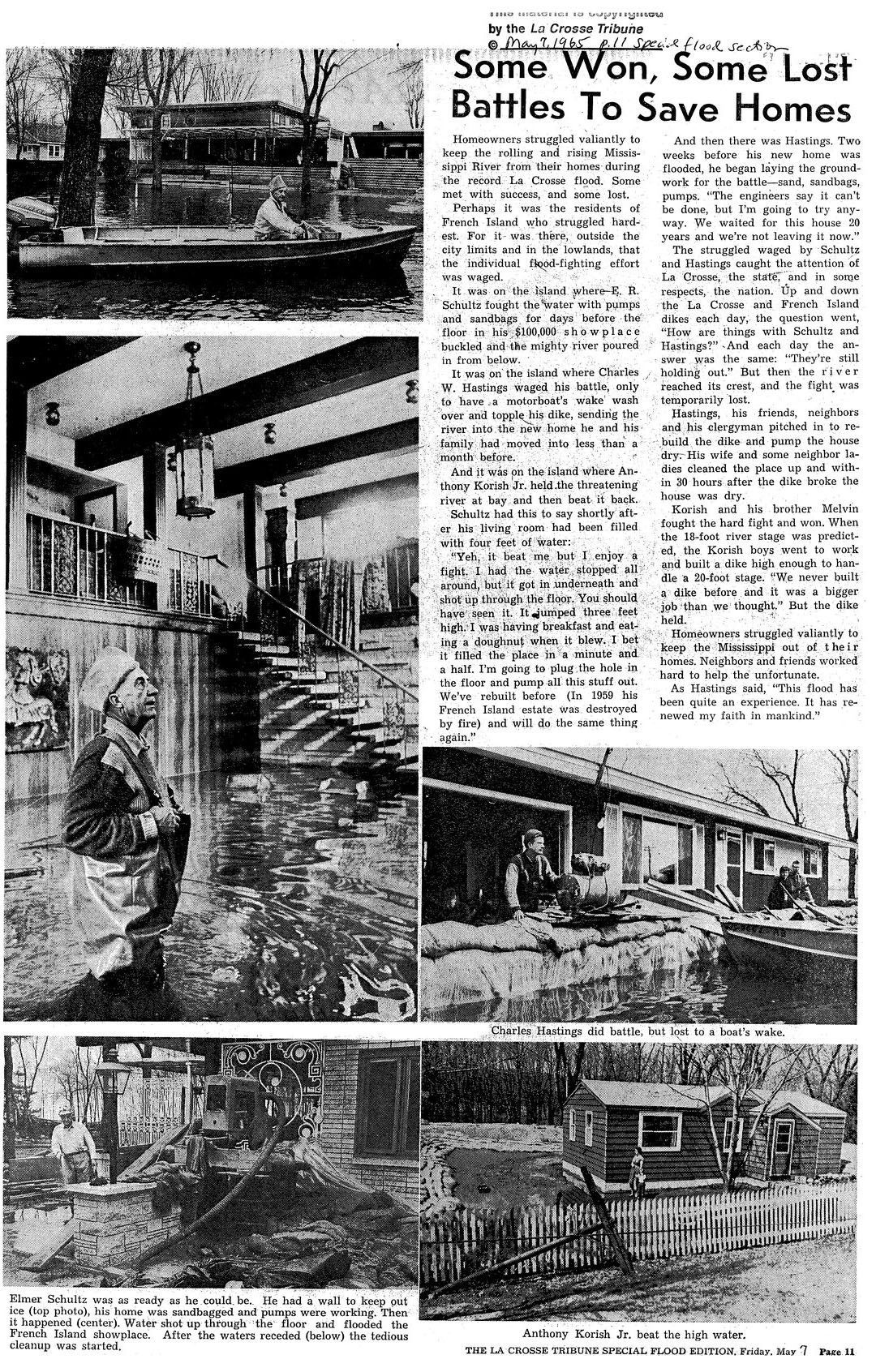From Tribune files: Photos from the Great Flood of 1965
